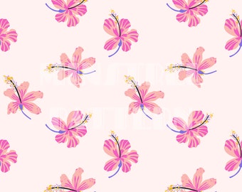 Patrón sin costuras de flores de lirio de verano para impresión de tela por sublimación, archivo de sublimación, diseño de superficie