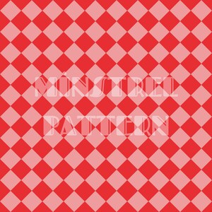 Geometric Pink and Red Seamless Pattern, Square Fabric Printing Sublimation, Checkered Custom Fabric Design File, Checkerboard Design File