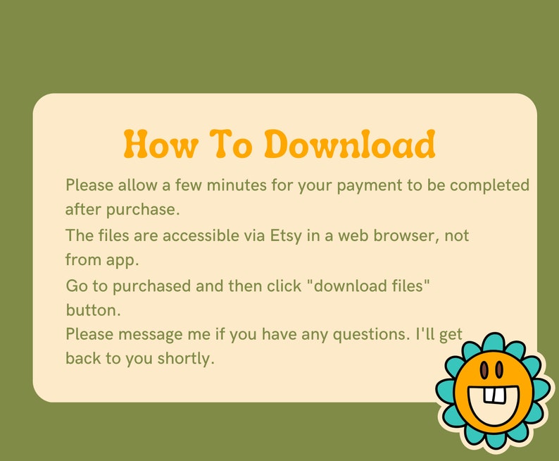 etsy how to download