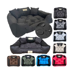 KINGDOG dog bed, BLACK, Waterproof, Personalized, various sizes image 7