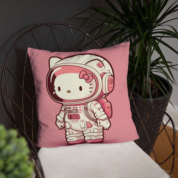 Weltraumforscher Hello Kitty Kissen