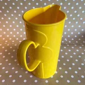 Dansk Plastic Yellow Measuring Cups Pitcher Bowl Shaker Gunnar