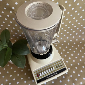 Vintage Sears Counter Craft 7 Speed Blender Retro Kitchen Appliance - It Works!