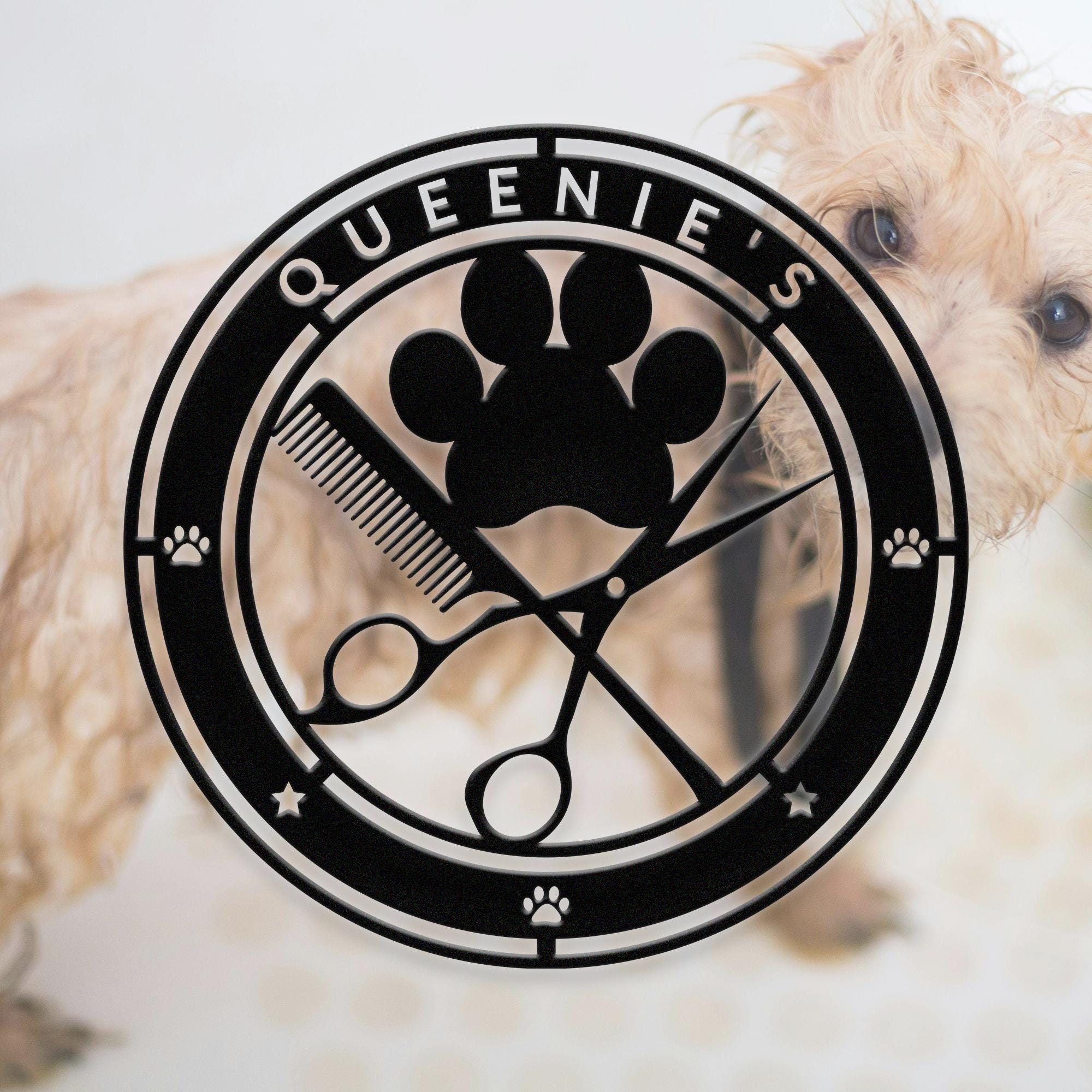 Dog Grooming Sign UK