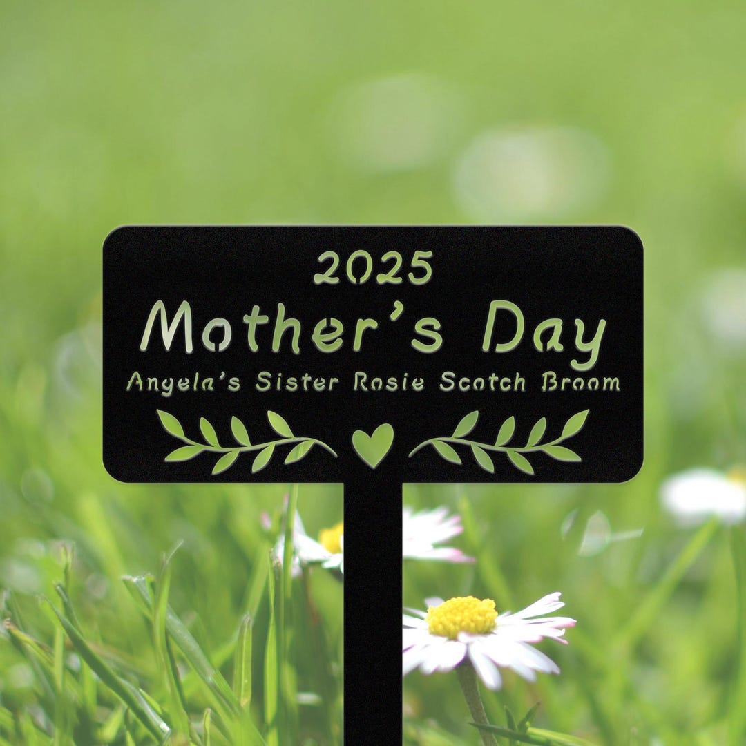 Custom Tree Signage Custom Memorial Tree Sign With Stake,personalized Tree Metal Garden ...