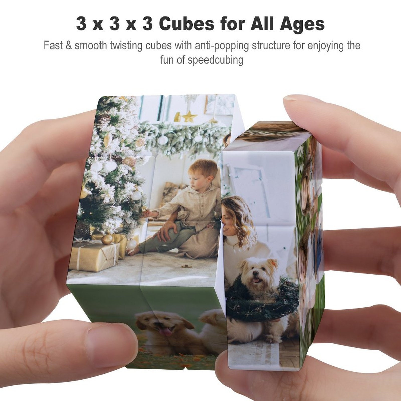 Personalized Photo Rubik's Cube,Custom Rubik's Cube with Photo,Multi Photo Rubik's Cube,Gift for Lover,Photo Puzzle Gift,Couple Gift