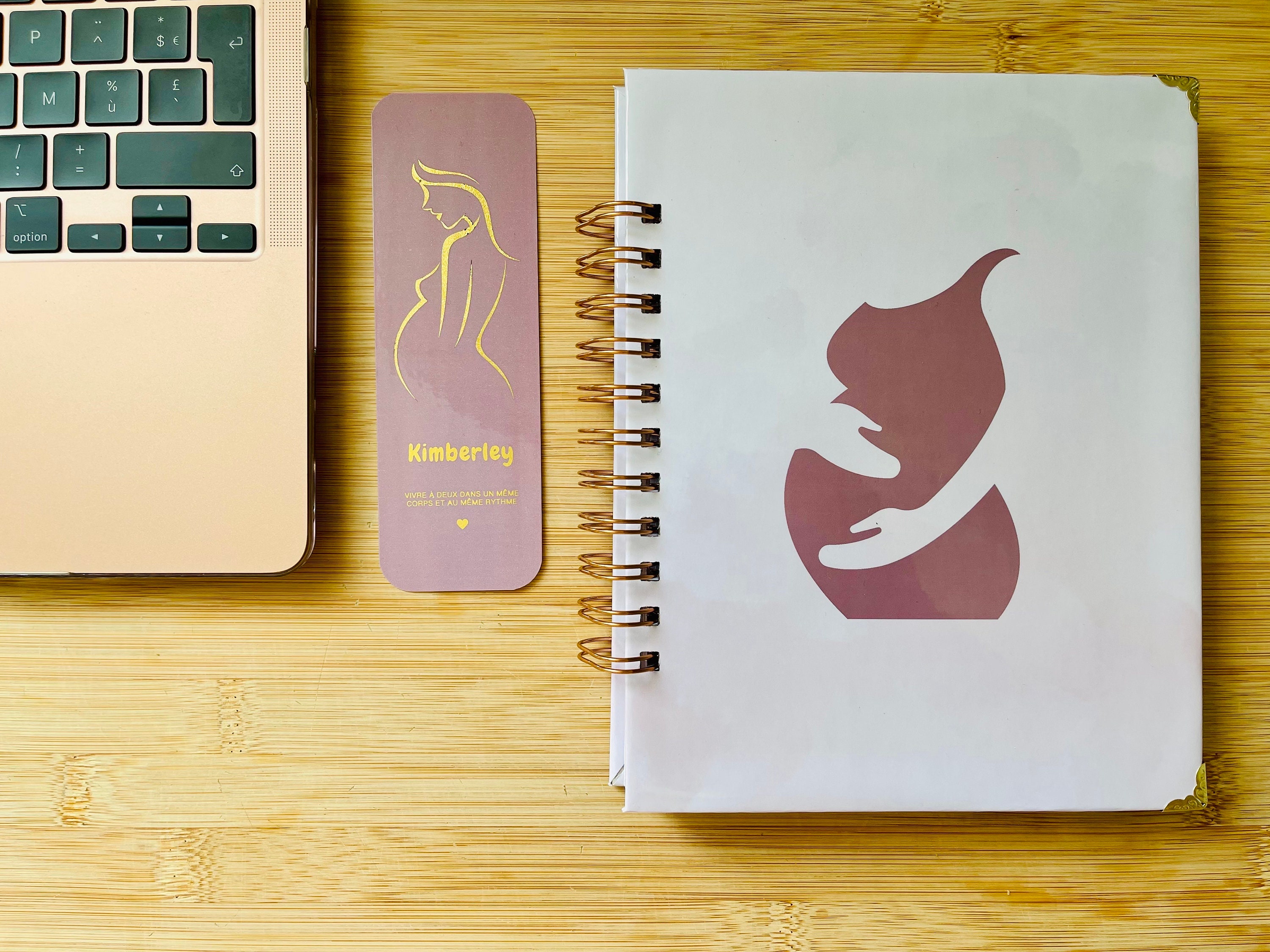 Carnet de grossesse, Journal de bord femme enceinte - Jardin Secret  Papeterie à Monnaie