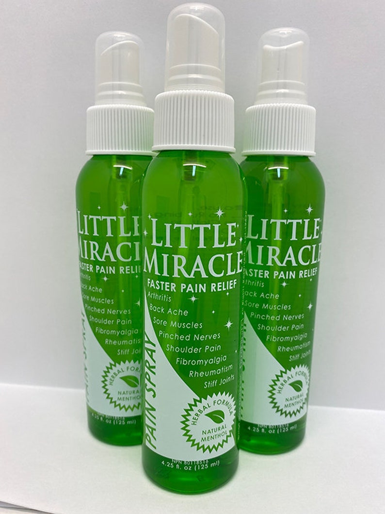 Little Miracle Pain Spray 3 Pack Etsy