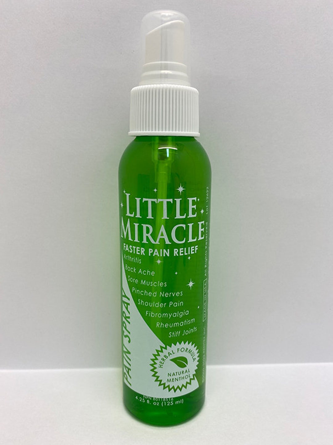 Little Miracle Pain Spray Faster Pain Relief Etsy