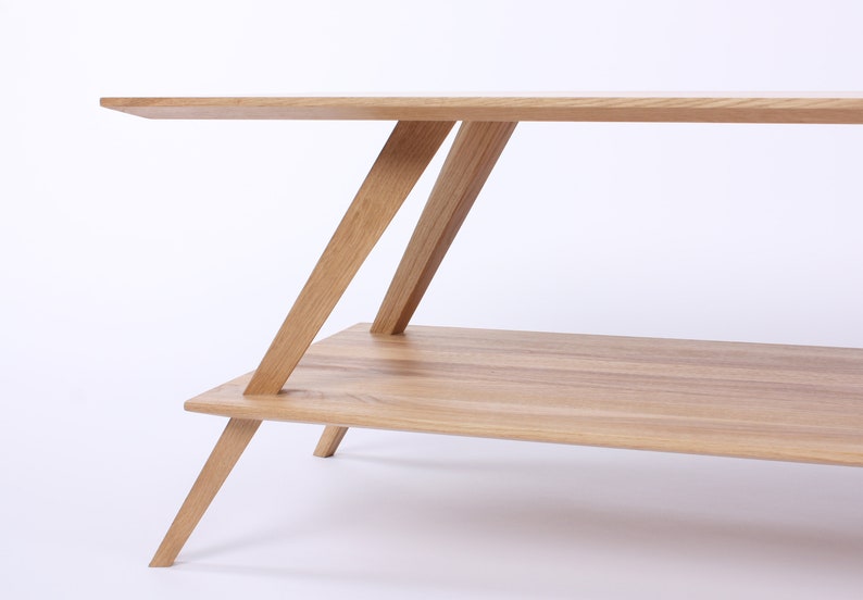 Solid Oak Coffe Table image 5