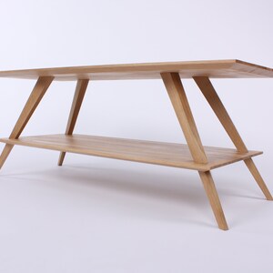 Solid Oak Coffe Table image 8