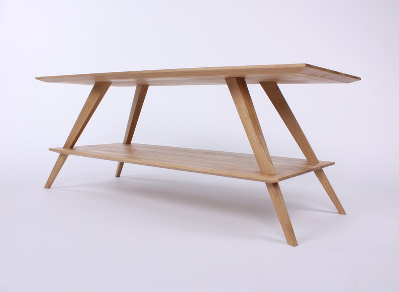 Solid Oak Coffe Table image 8