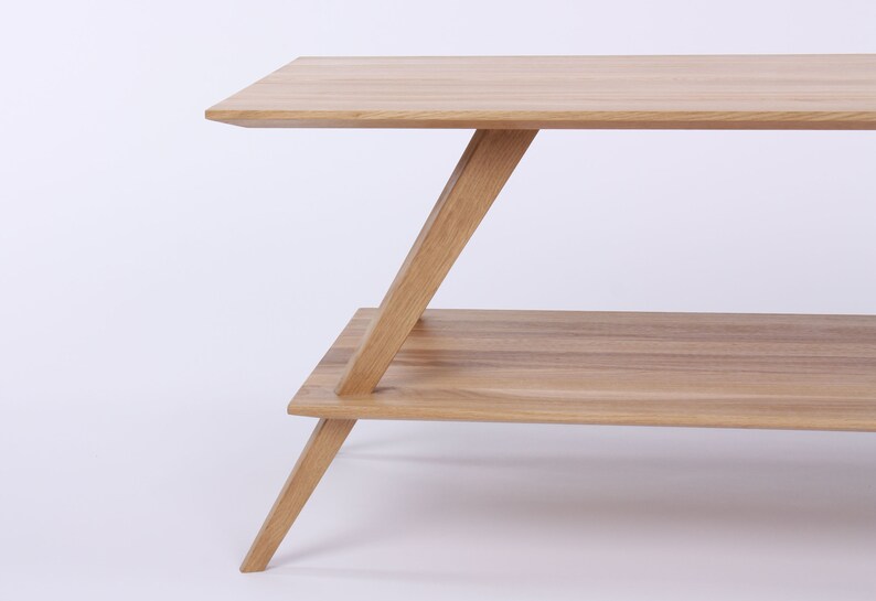 Solid Oak Coffe Table image 2