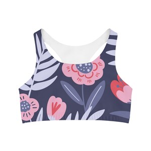 Seamless Sports Bra (AOP)