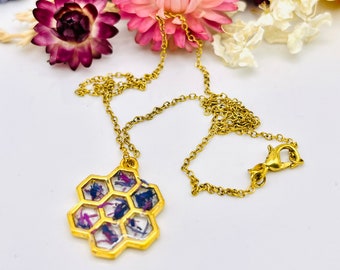 Honeycomb Necklace