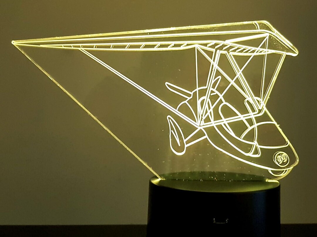 3D Lamp - Pendulum ULM Pattern - 7 Colors - Etsy