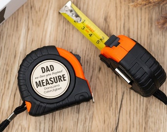 Personalized Measuring Tape,Custom Tape Measure, Engraved Dad Tape Measure Gift, Dad Tool Gift, Father's Day Gift, Gift for Dad,Gift for Him