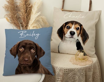 Custom Pet Cushion, Pet Memorial Gift, Dog Owner Gift, Dog Mum/Dad, Dog Best Friend, Pet Lover Gift, Gift for Her/Him, Mother's Day Gift