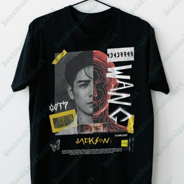 Got7 Jackson Wang Retro Bootleg T-shirt, Kpop Merch Shirt, Kpop Gift for her or him - Got7 Retro Shirt