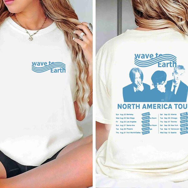 Waves to Earth Shirt Etsy