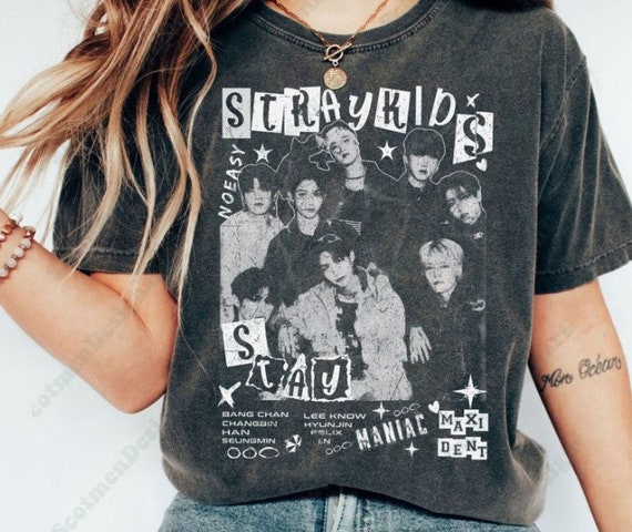 Stray Kids World Tour 2023 T-shirt, Maniac Kpop Concert Fan Made, Stray  Kids Replay Shirt, Bang Chan Sweatshirt. Stray Kids Maxident - Etsy