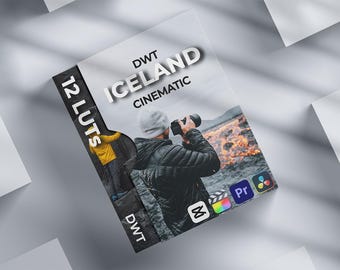 Cinematic Lut Pack ICELAND 12 LUTs by DWT
