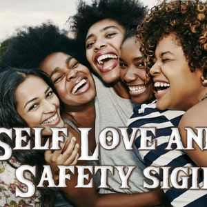 Self Love and safety Sigil For Women Sigil | Remove Evil Men from Your Life Sigil |  Become Invisible To Bad Men Roaming the Streets Sigil