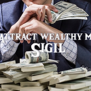 Attract Wealthy Men Sigil | DIY Magic Sigil | Attract Money DIY Sigil | Attraction Spell | Make Him Want Only You | Manifest Success