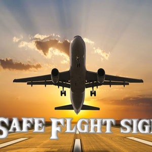 Safe Flight To & From My Trip Sigil | DIY Magical Sigil | Safe Travelling Sigil | This Plane Flight Is Safe and Peaceful Sigil | Safe Travel