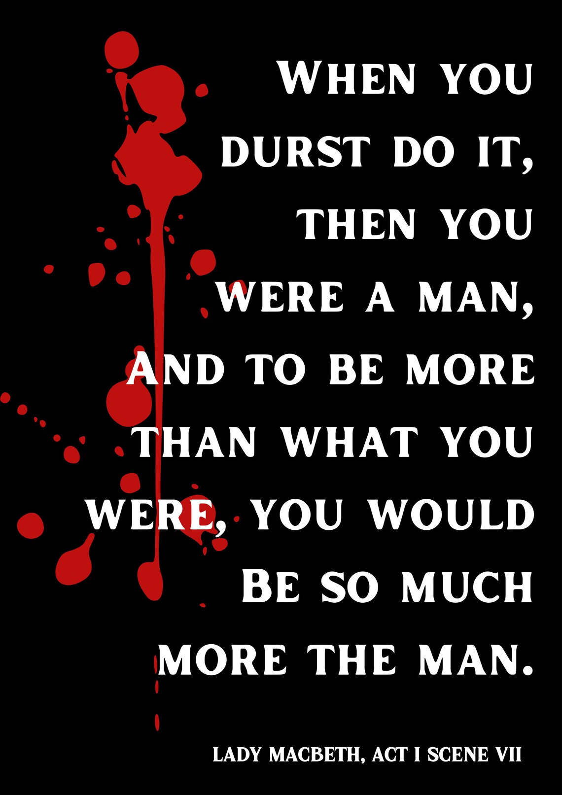 Shakespeare's 'macbeth' - 12 Key Quotes for GCSE English Literature ...