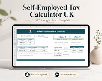 Self-Employed Tax Calculator (UK)