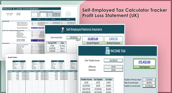 Self employed tax calc online