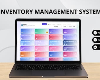 Inventory Management System (Google Sheets Web Application)