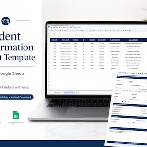 Student Information Sheet Template