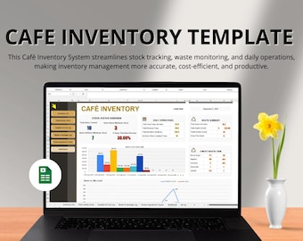 Cafe Inventory Template in Excel