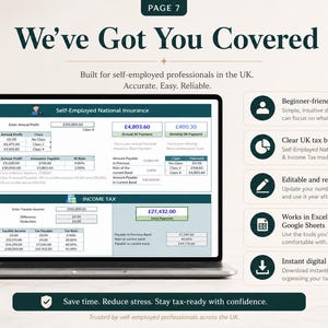Self-Employed Tax Calculator (UK) image 7