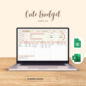 Cute Budget Template
