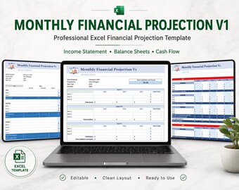 Monthly Financial Projections V1
