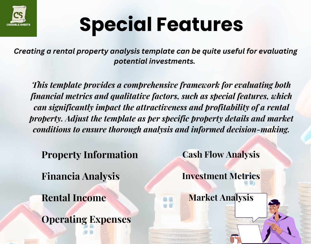 Rental Property Analysis Template - Etsy