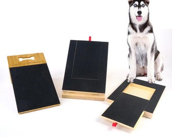 Good4Pet Dog Nail Scratch Board-Dog Nail File Dog Paw Nail Scratch Pad Dog Scratch Board Built-in Food Box
