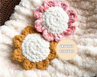 Flower Boo Boo Buddy Crochet Pattern | Ice Pack Cover | Kids Ice Pack | Flower Ice Pack | Flower Cover | Crochet Flower