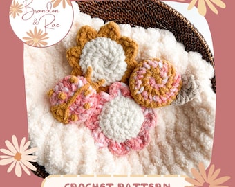 Garden Boo Boo Buddies Crochet Pattern Bundle | Ice Pack Cover | Kids Ice Pack | Crochet Flower | Crochet Ladybug | Crochet Snail