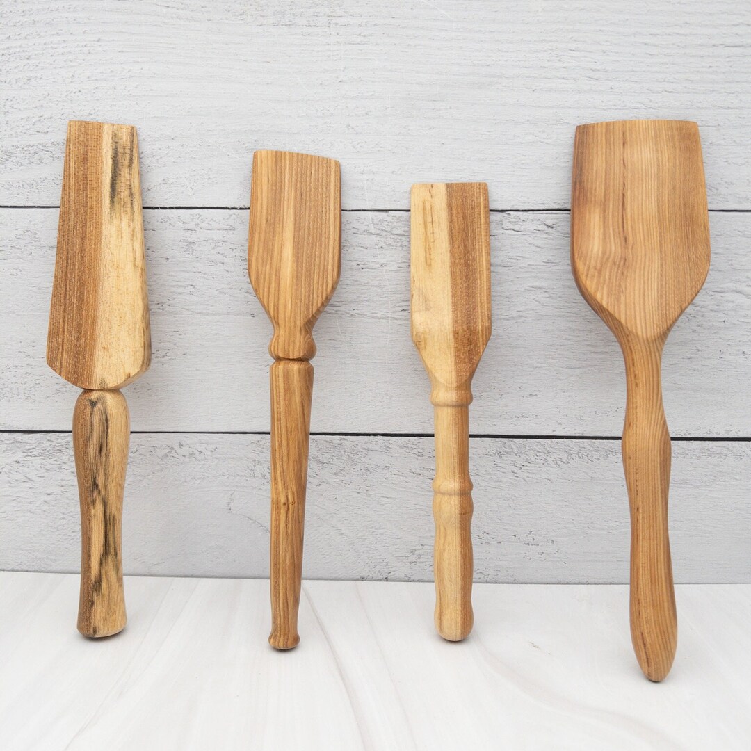 Artisan Handcrafted Beechwood Spatulas for Cooking Sustainable and