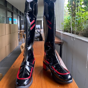 Lucy Cosplay Kostuum Laarzen Schoenen Custom Made