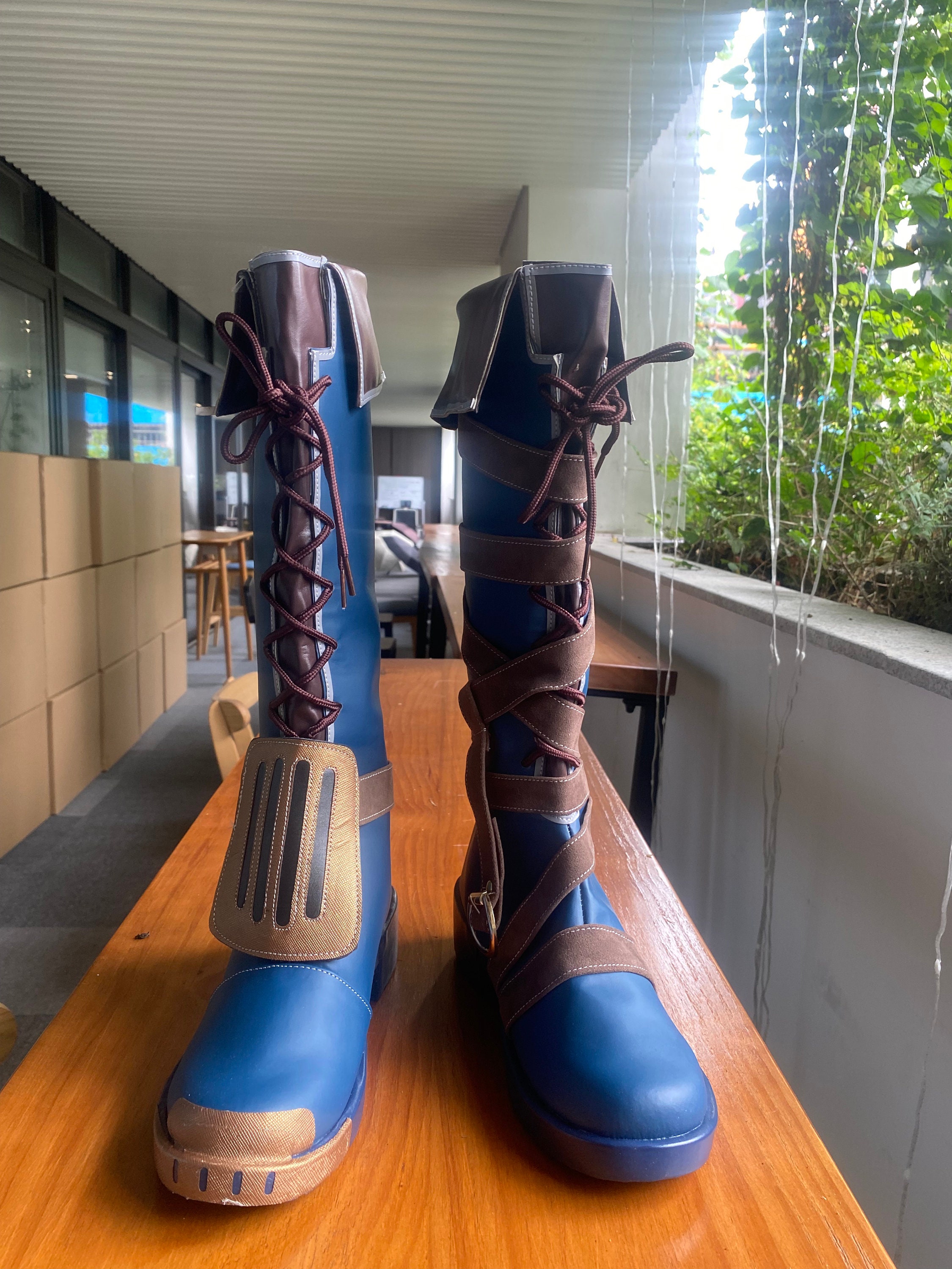 Amazon.com: YXIDLMCOS Murasaki Shion Cosplay Shoes Boots