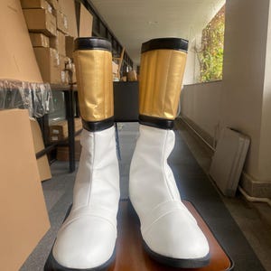 MMPR White Ranger Boots