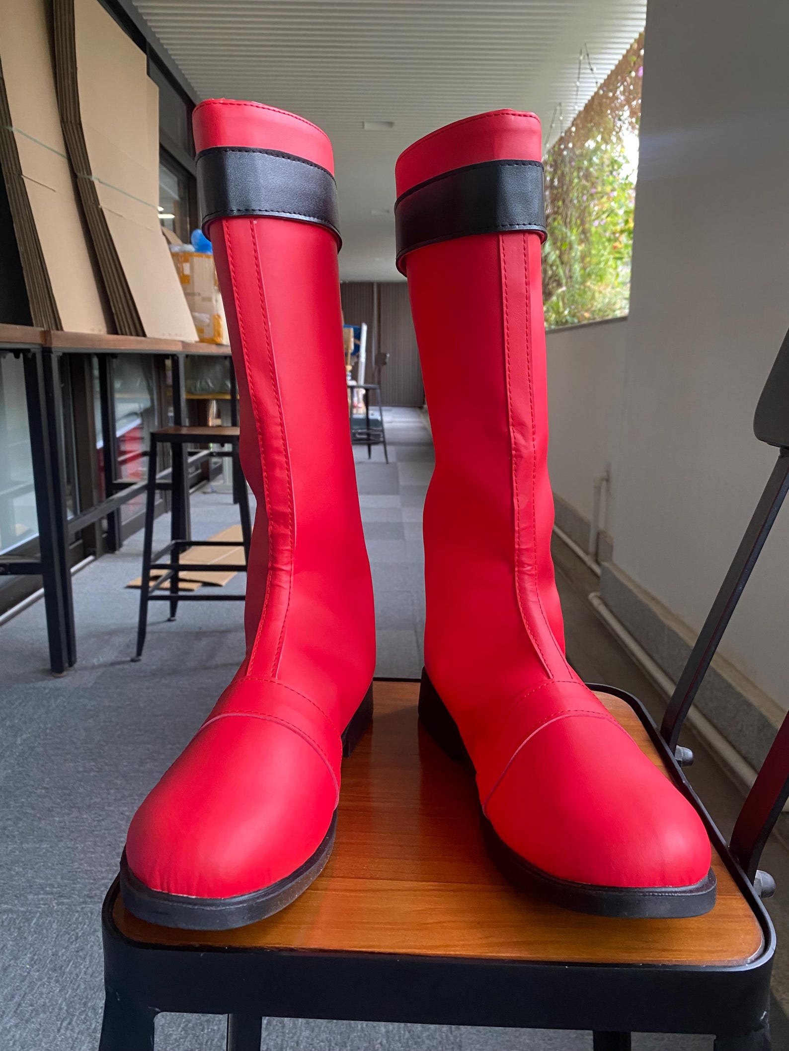 Power Rangers Samurai Red Ranger Boots Custom Made - Etsy