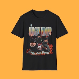 Jurgen Klopp Liverpool LFC Shirt Premier League EPL Sport Vintage 90s Football Soccer The Last Dance