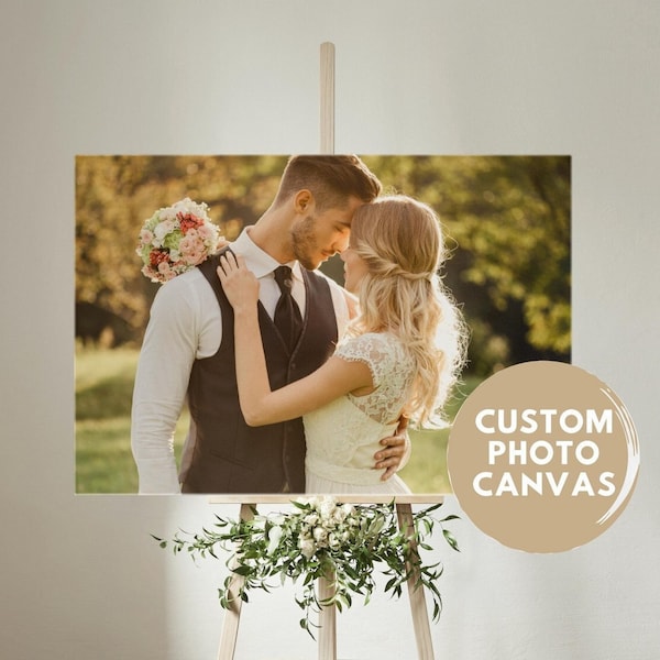 All Sizes Photo To Canvas - Custom Canvas Print, Turn Your Image into Canvas, Stretched Canvas Wall Art, Personalised Photo Canvas Print