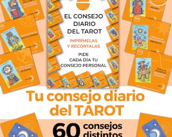 60 consejos del Tarot – Cartas para imprimir y recortar